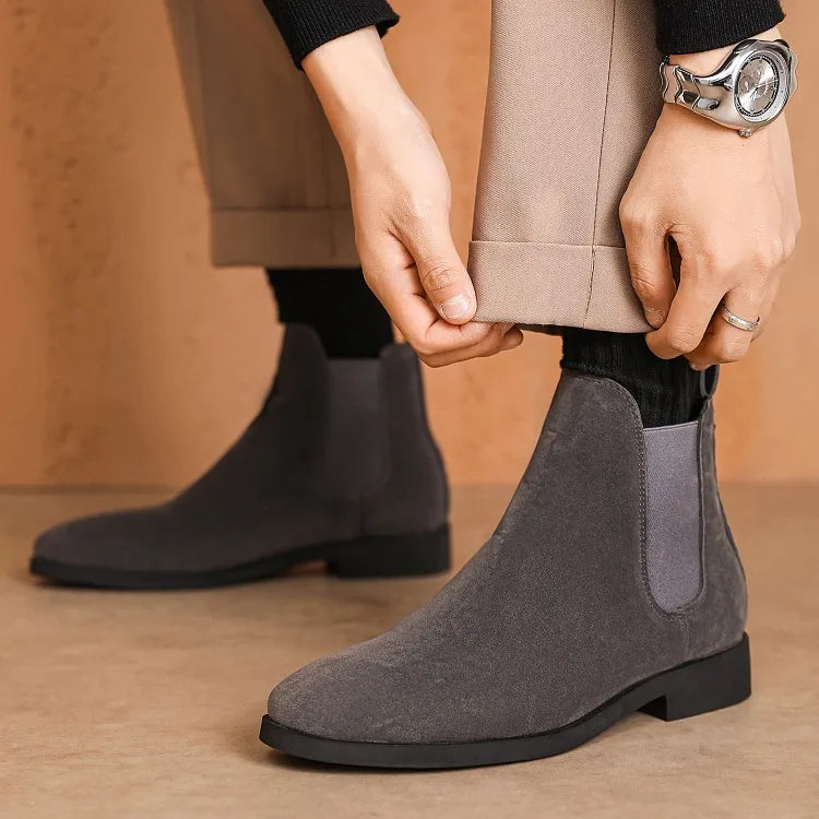 Deerskin Chelsea Boots