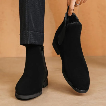 Deerskin Chelsea Boots
