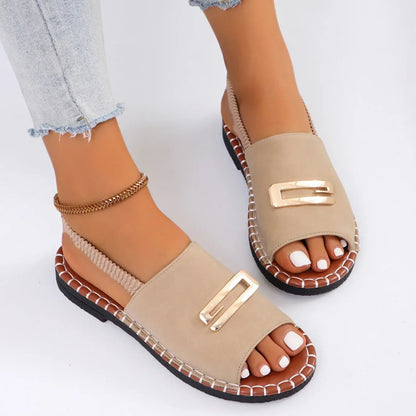 Gemma Gold Sandals
