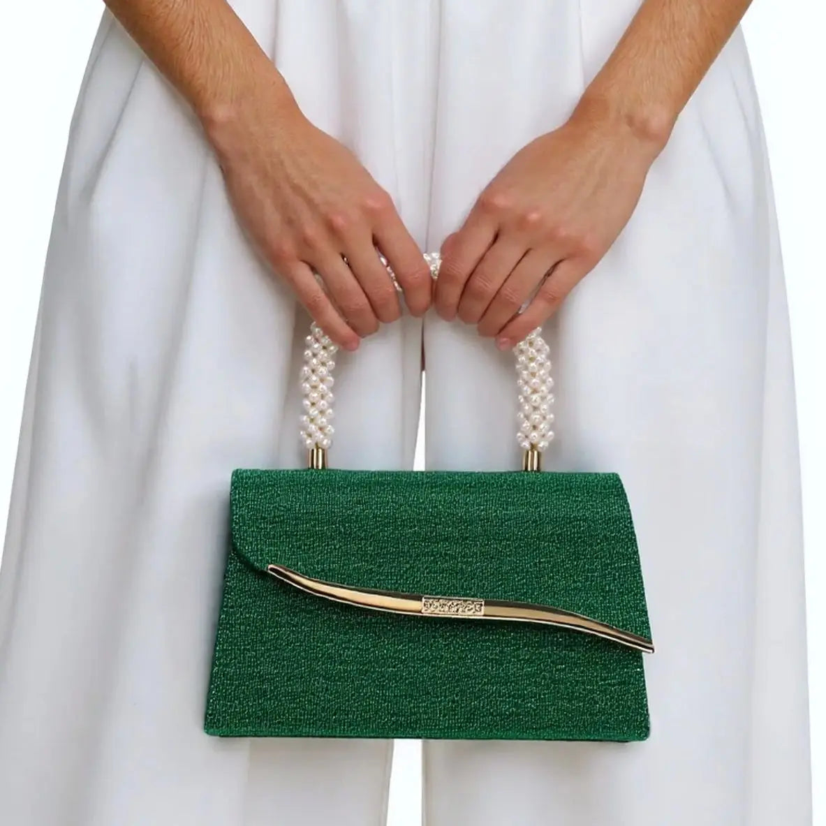 Crystal Wave Clutch