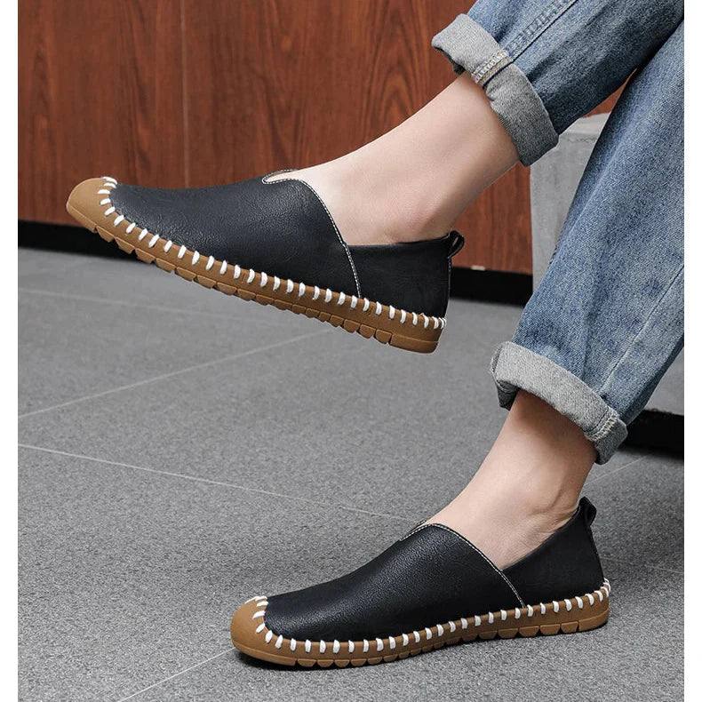 Pelle Forte Leather Loafers