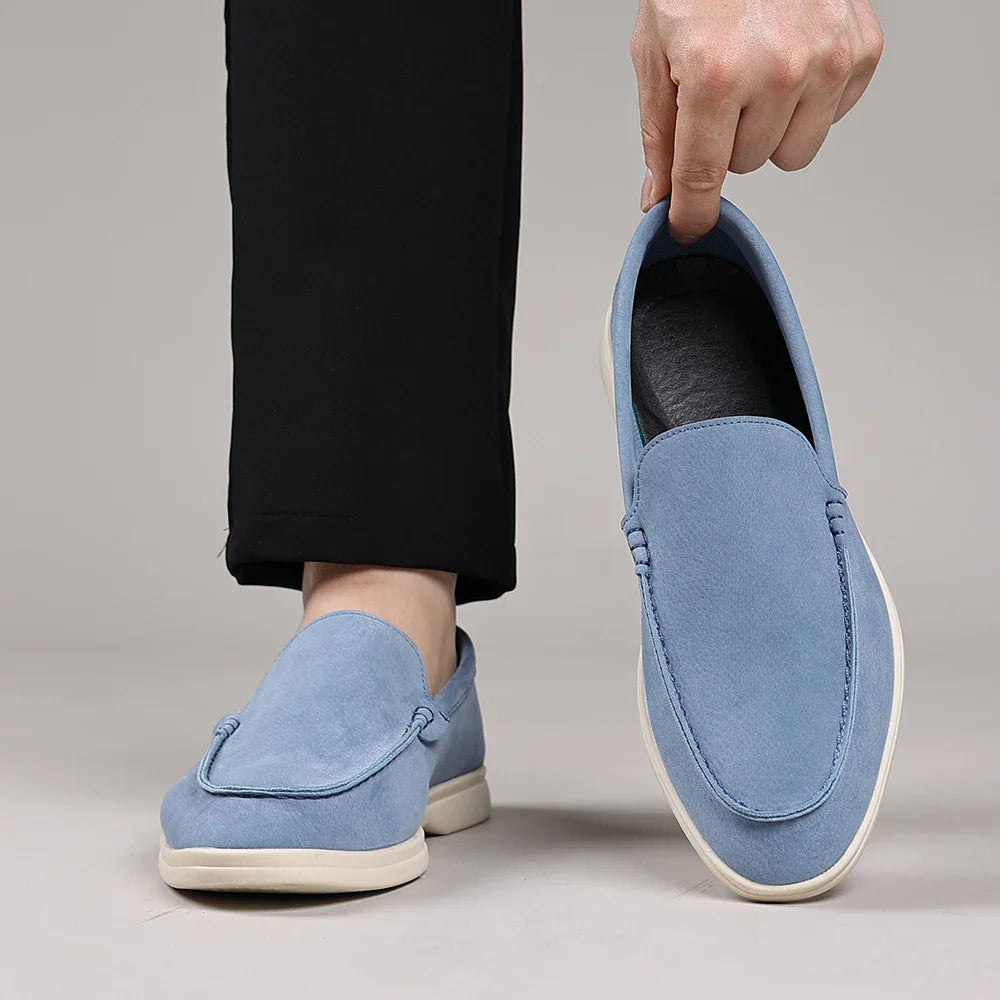 Vanderbilt Cow Suede Loafers