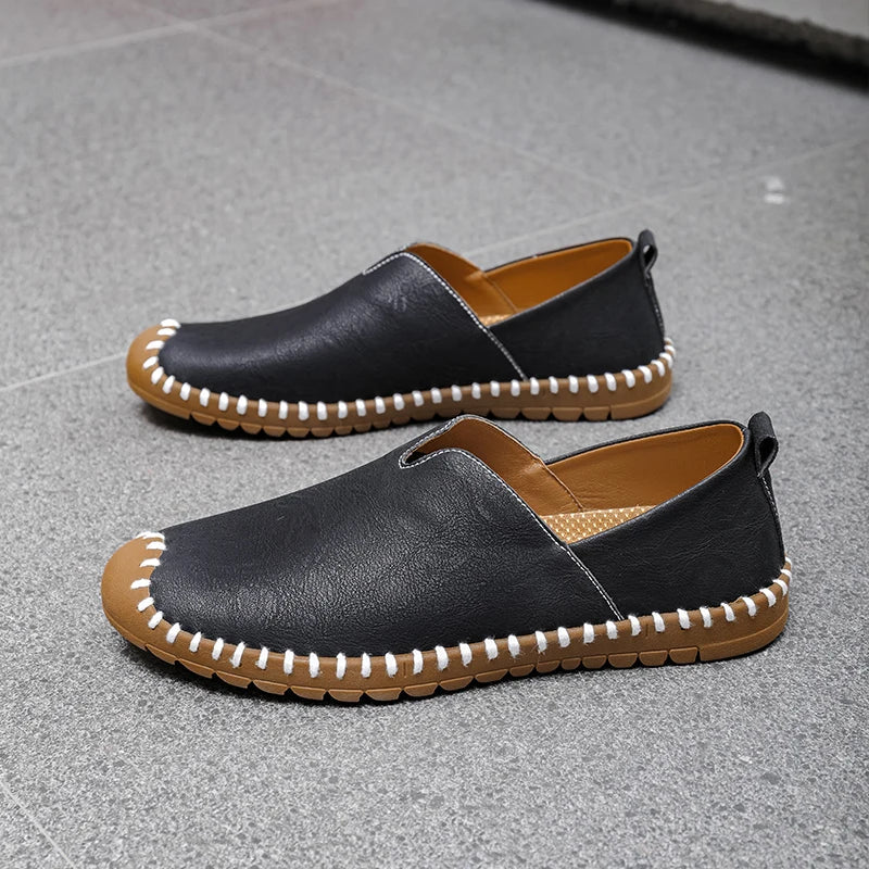 Pelle Forte Leather Loafers