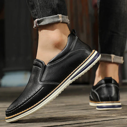 Cardif Leather Loafers