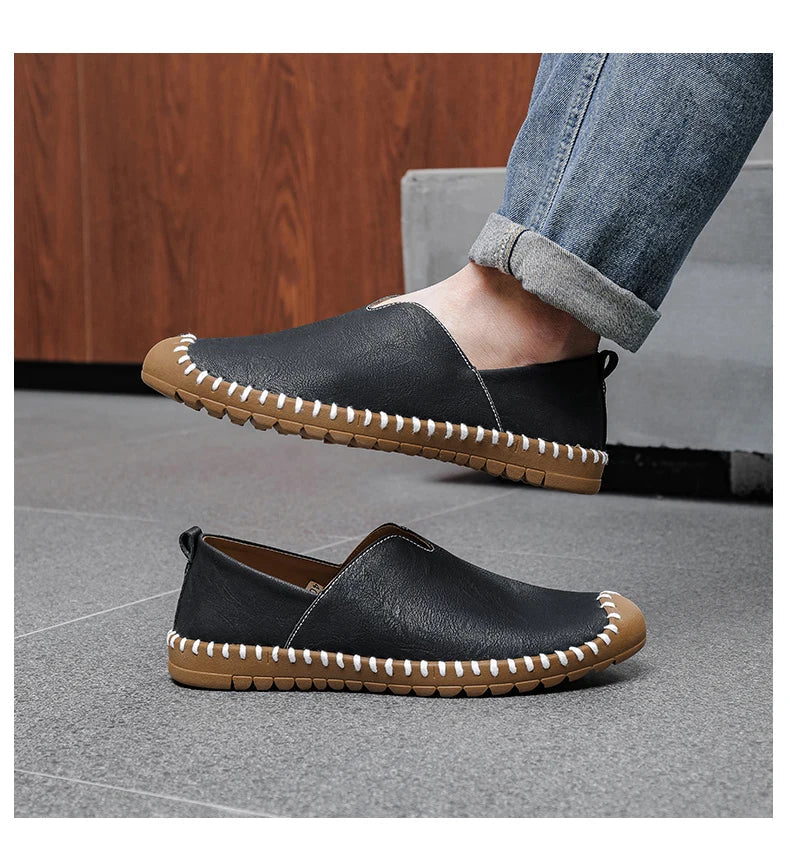 Pelle Forte Leather Loafers