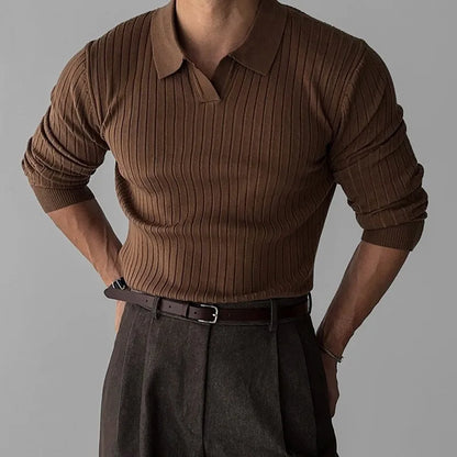 Herbert Long Sleeve Polo