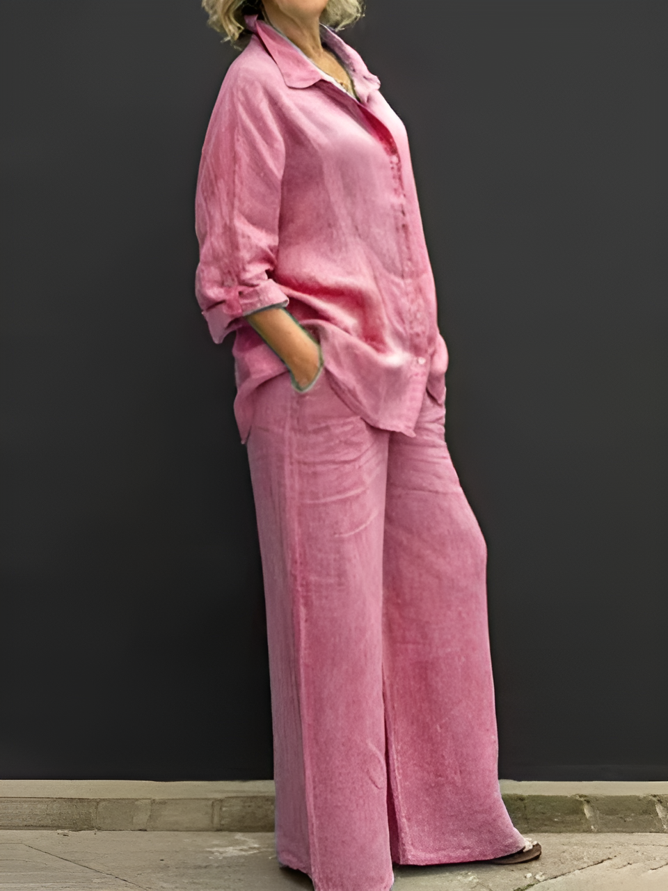 Marlow Linen Two-Piece Set