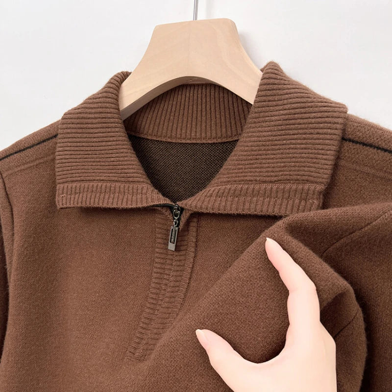 Jack Vanderbilt Polo Sweater