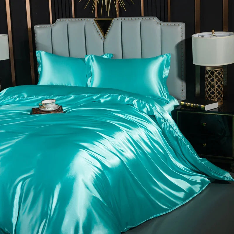 Lotus Silk Bedding Set