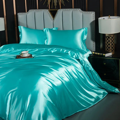 Lotus Silk Bedding Set