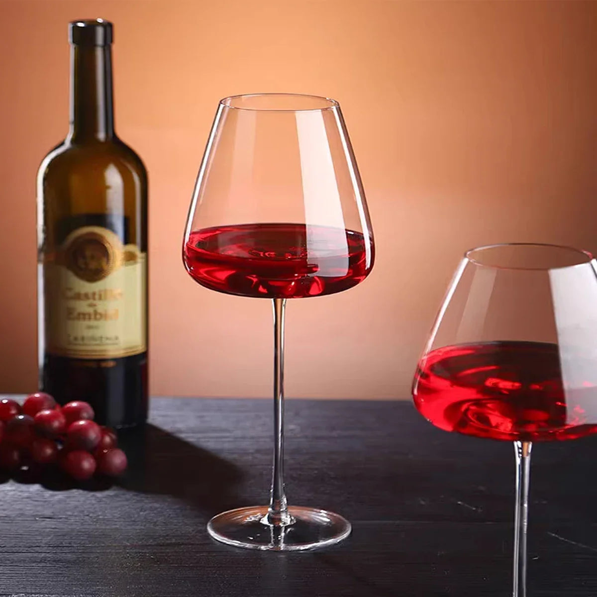 Burgundy Wine glass