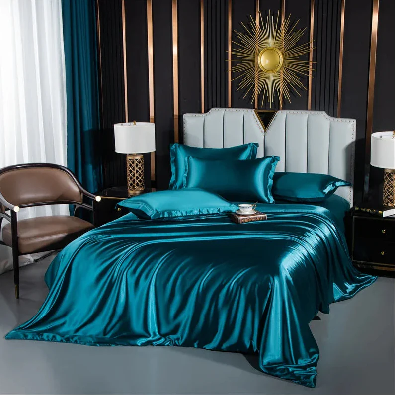Lotus Silk Bedding Set