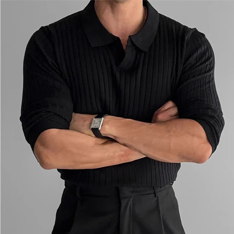 Herbert Long Sleeve Polo