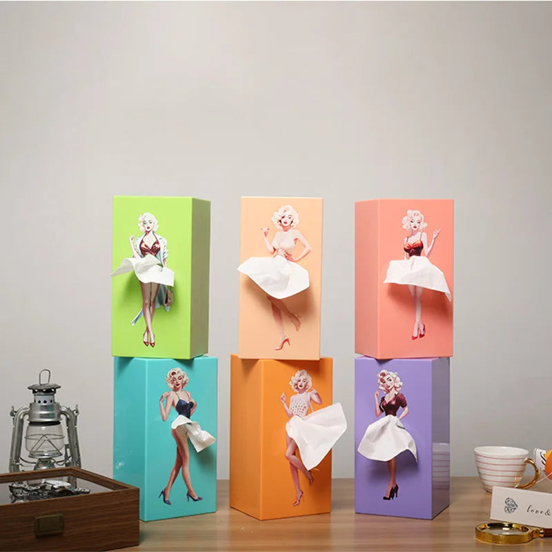 Mrs. Monroe Tissue Box