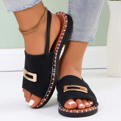 Gemma Gold Sandals