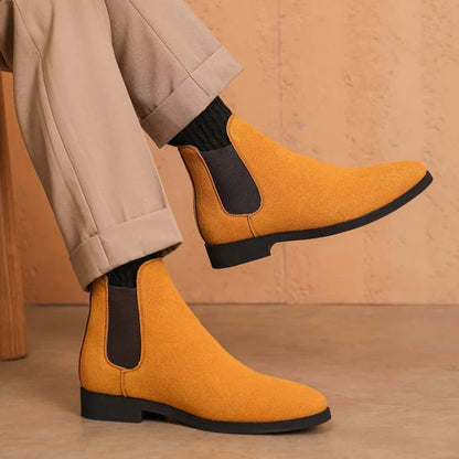Deerskin Chelsea Boots