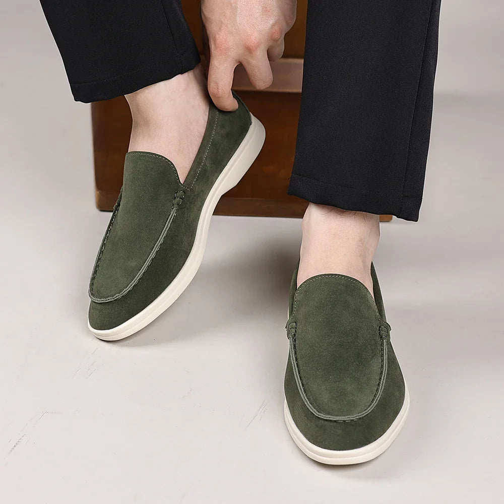 Vanderbilt Cow Suede Loafers