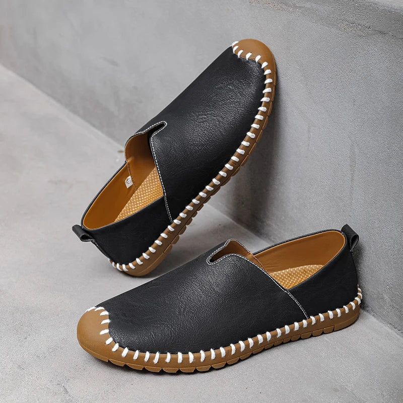 Pelle Forte Leather Loafers