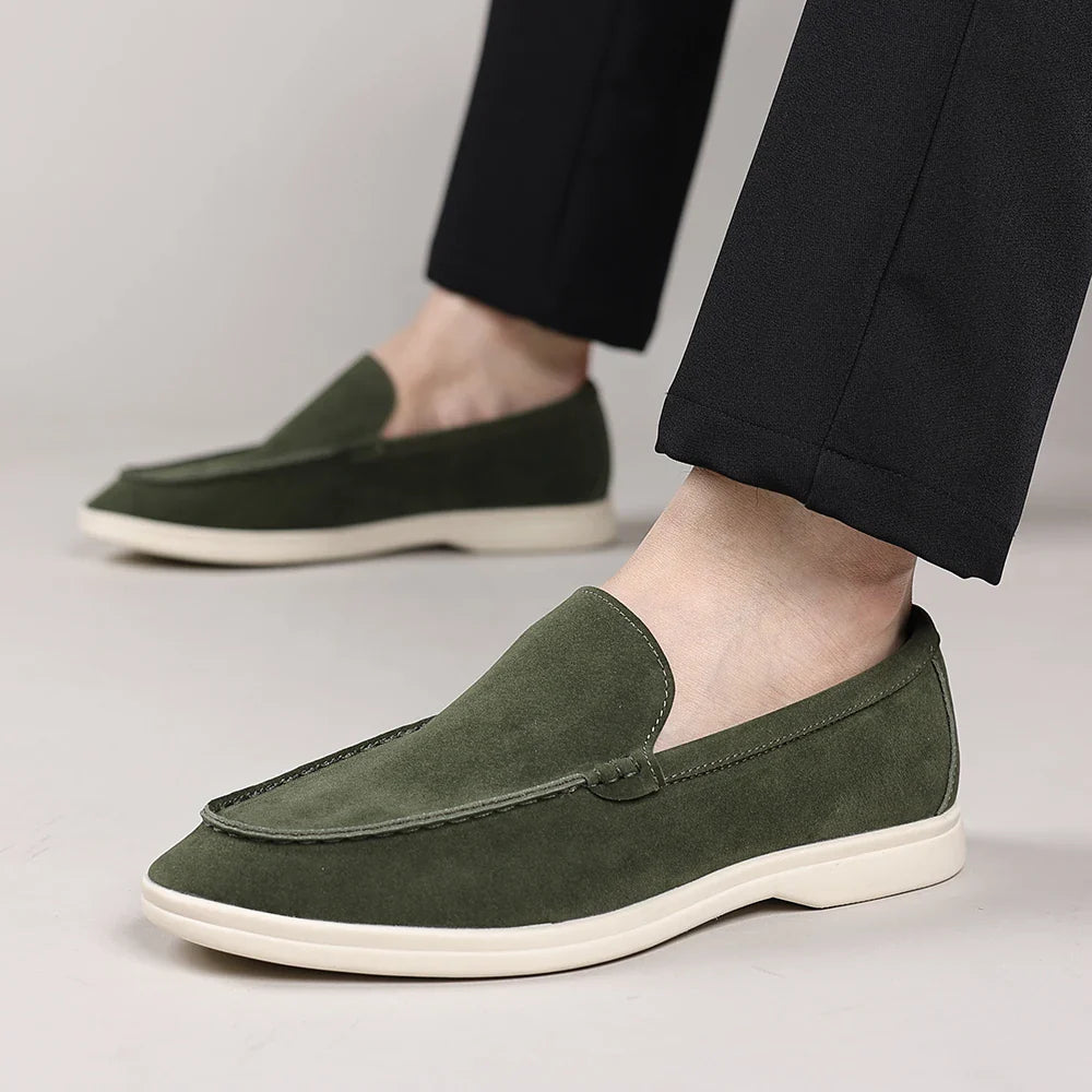 Vanderbilt Cow Suede Loafers