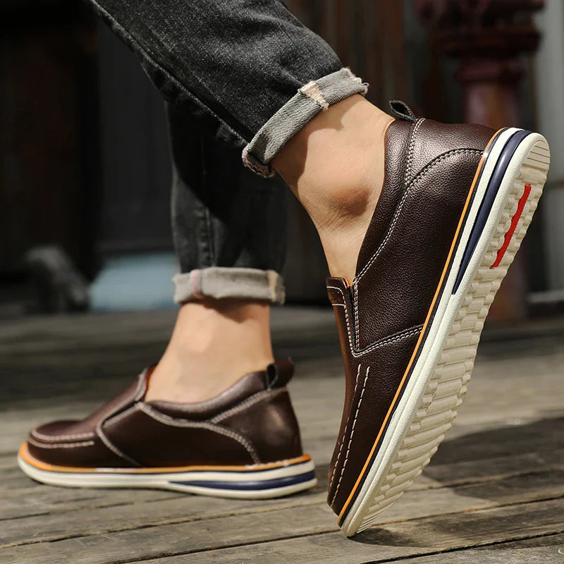 Cardif Leather Loafers