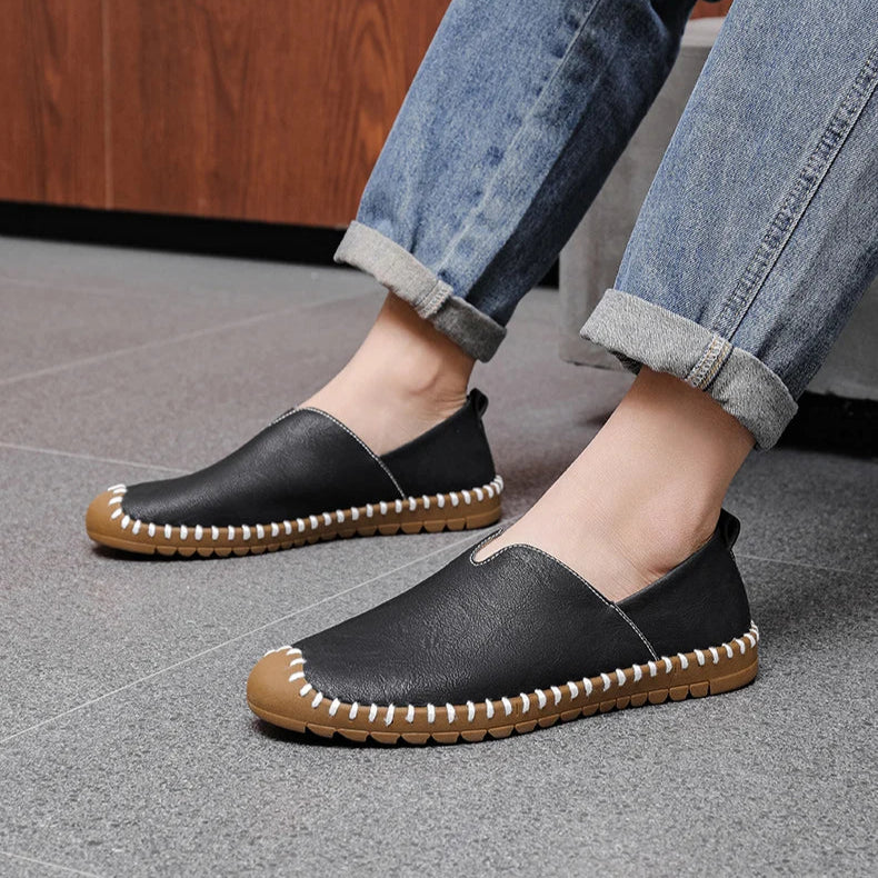 Pelle Forte Leather Loafers