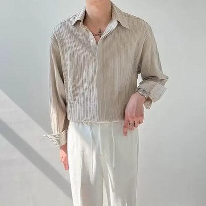 Vito Textured Button-up