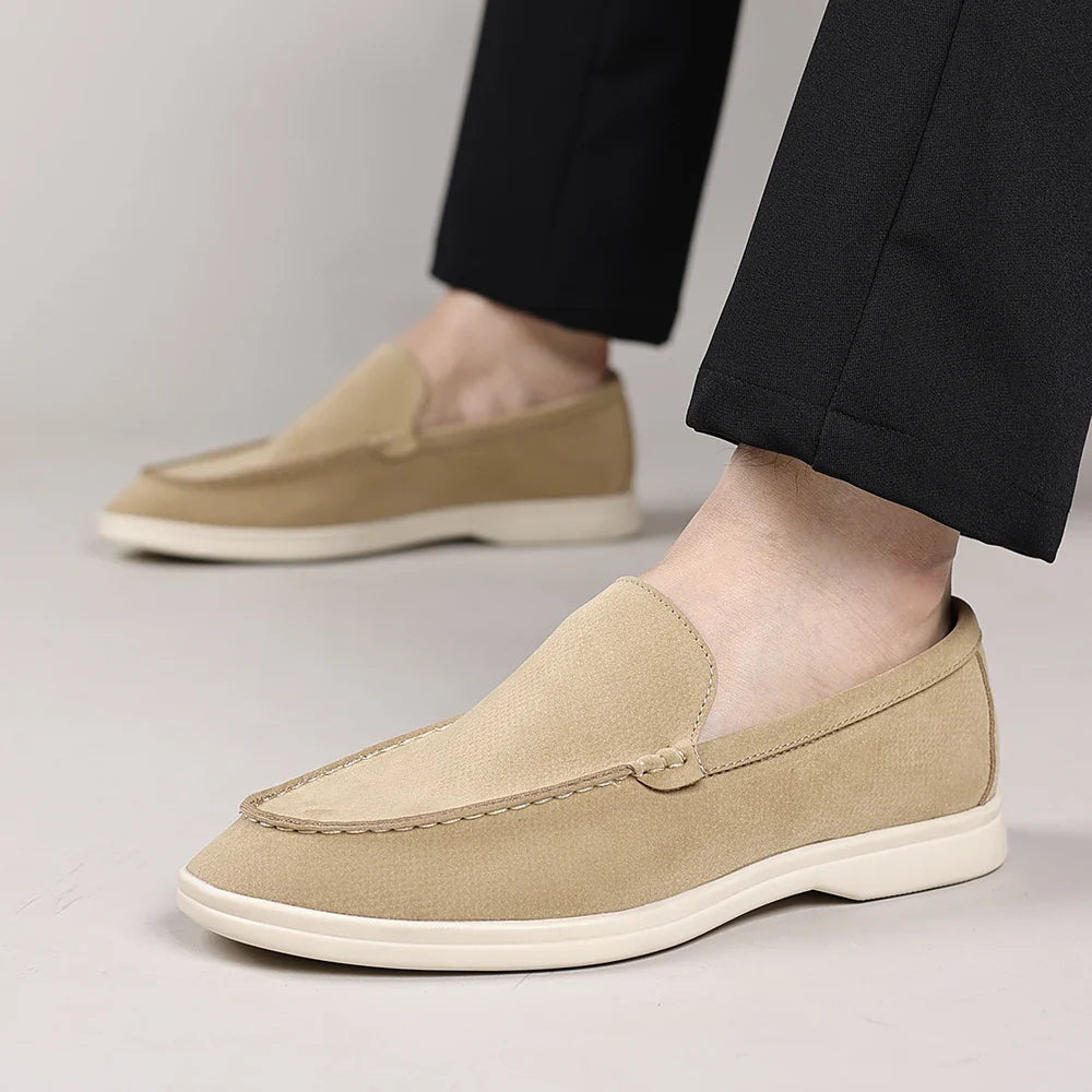 Vanderbilt Cow Suede Loafers