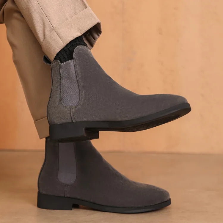 Deerskin Chelsea Boots