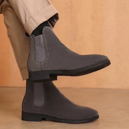 Deerskin Chelsea Boots