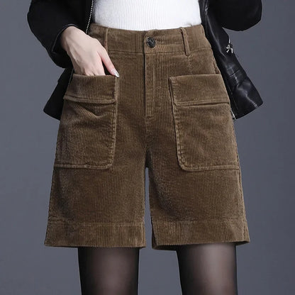Bermuda Corduroy Shorts