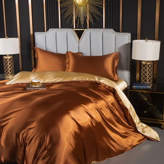 Lotus Silk Bedding Set