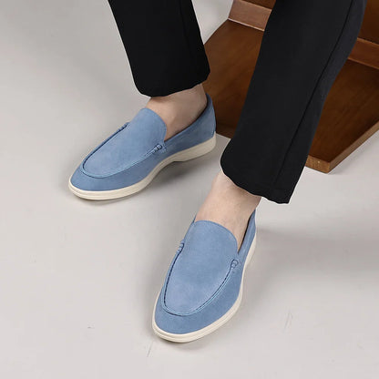 Vanderbilt Cow Suede Loafers
