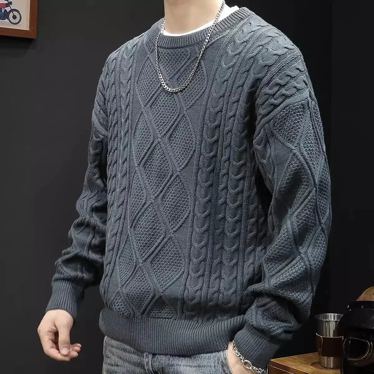 Jasper Twist Knit Sweater