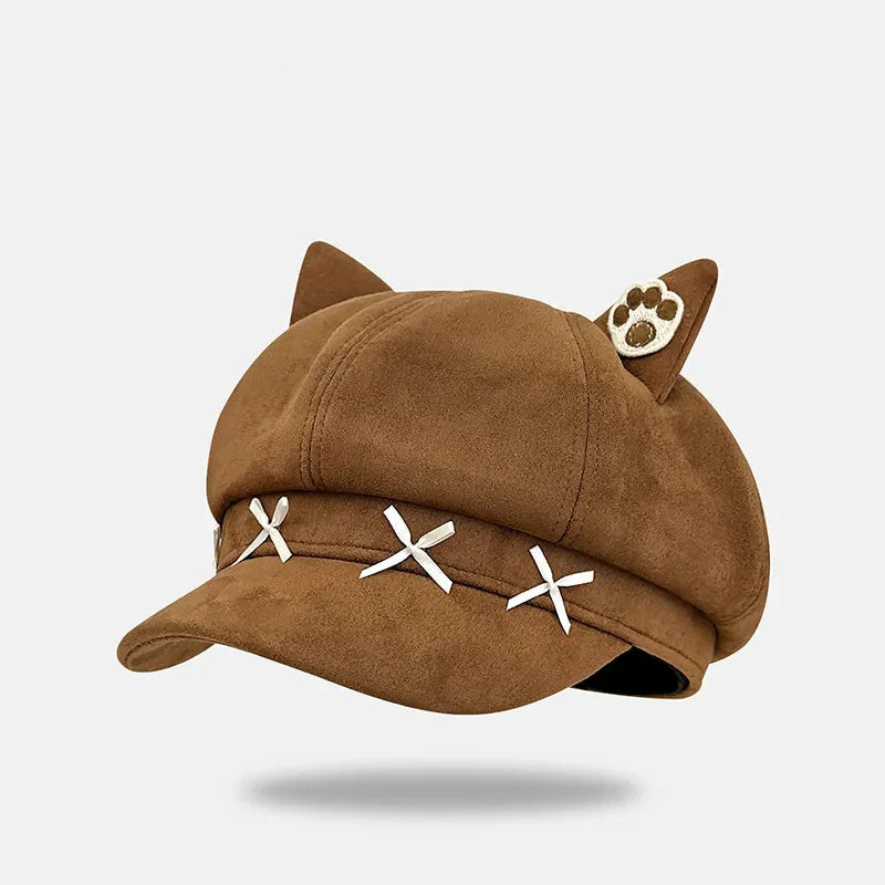 Kitty Ears Beret