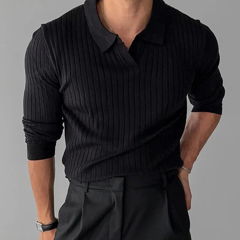 Herbert Long Sleeve Polo