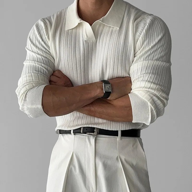 Herbert Long Sleeve Polo