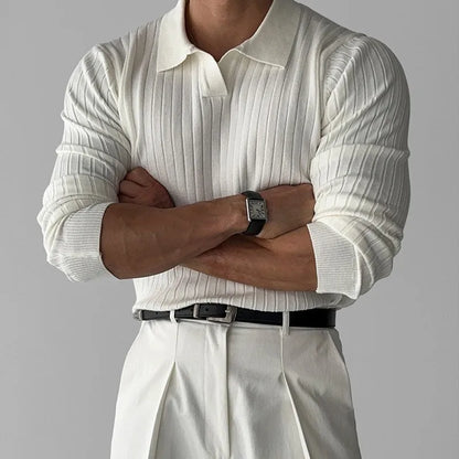 Herbert Long Sleeve Polo