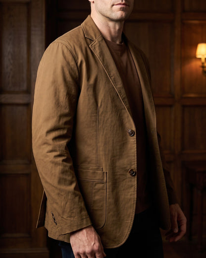 Lawson Structured Cotton Blazer