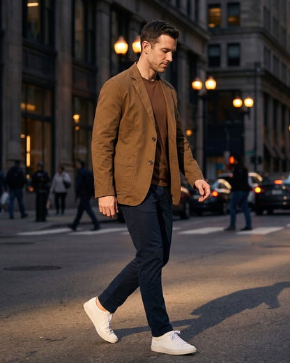 Lawson Structured Cotton Blazer