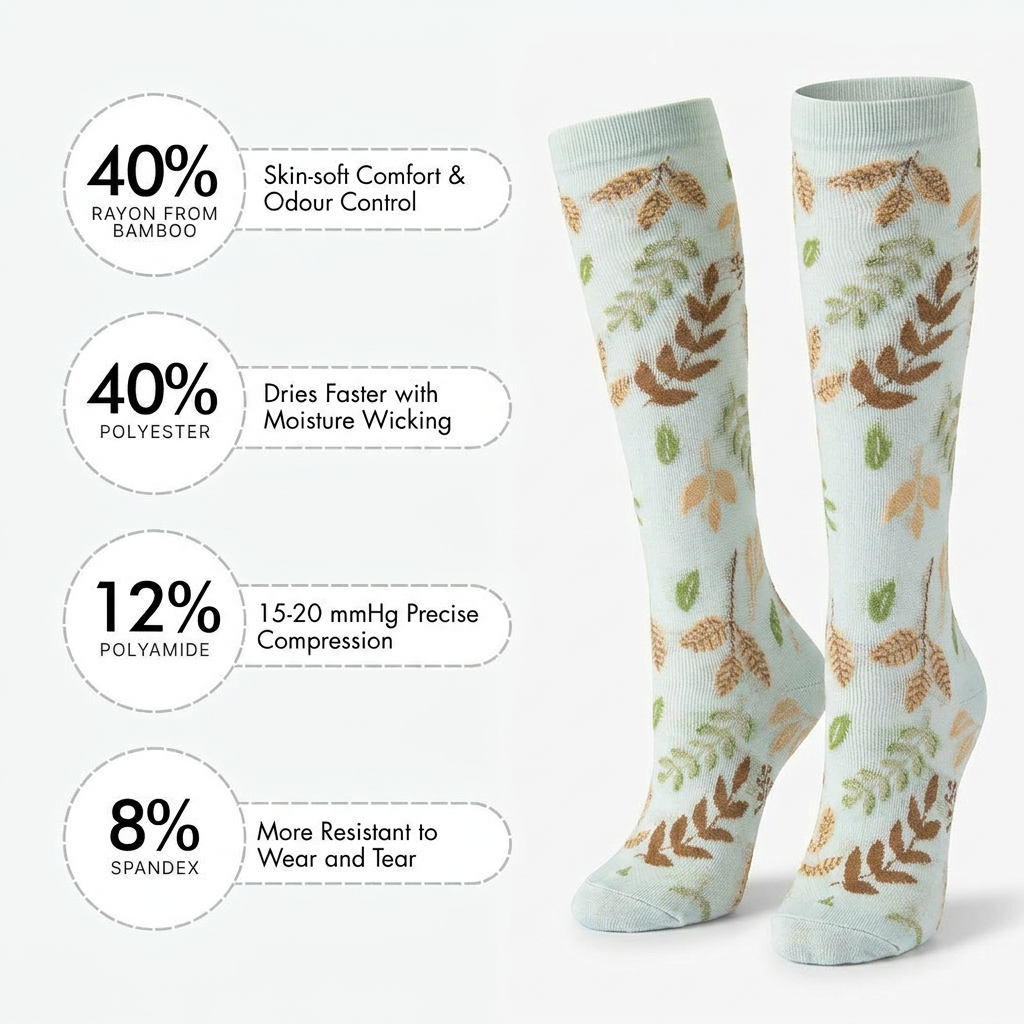 Reva Aussie Bamboo Compression Socks